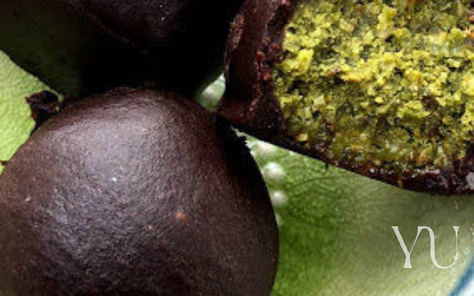 Chocolate Matcha Energy Balls