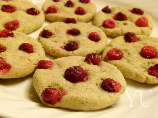 Cranberry Matcha Cookie