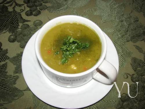 Split Pea Green Tea Soup Recipe