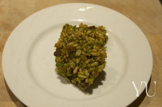 Matcha Pistachio Cereal Bites