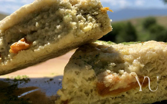 Matcha Mango Scones