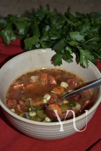 Green Tea Vegetable Soup