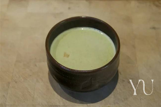 Warm Spiced Green Tea Latte