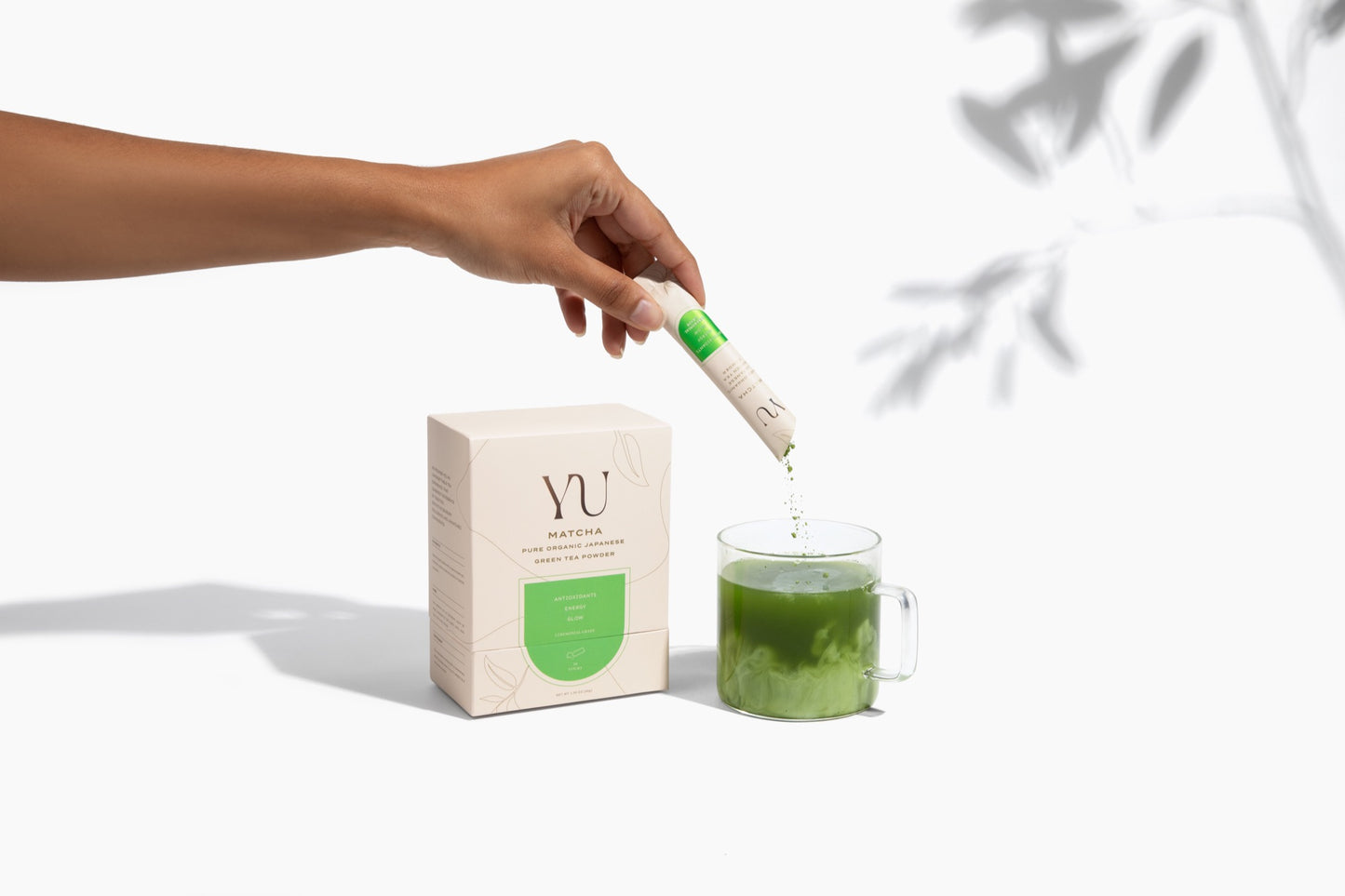 Yu Organic Ceremonial Grade Matcha Stick Pour