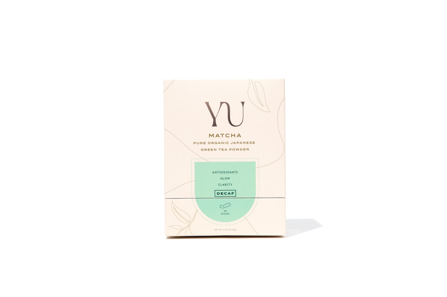 Yu Organic Decaf Ceremonial Grade Matcha Box