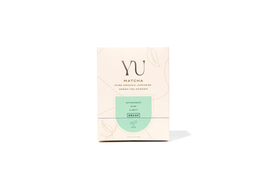 Yu Organic Decaf Ceremonial Grade Matcha Box