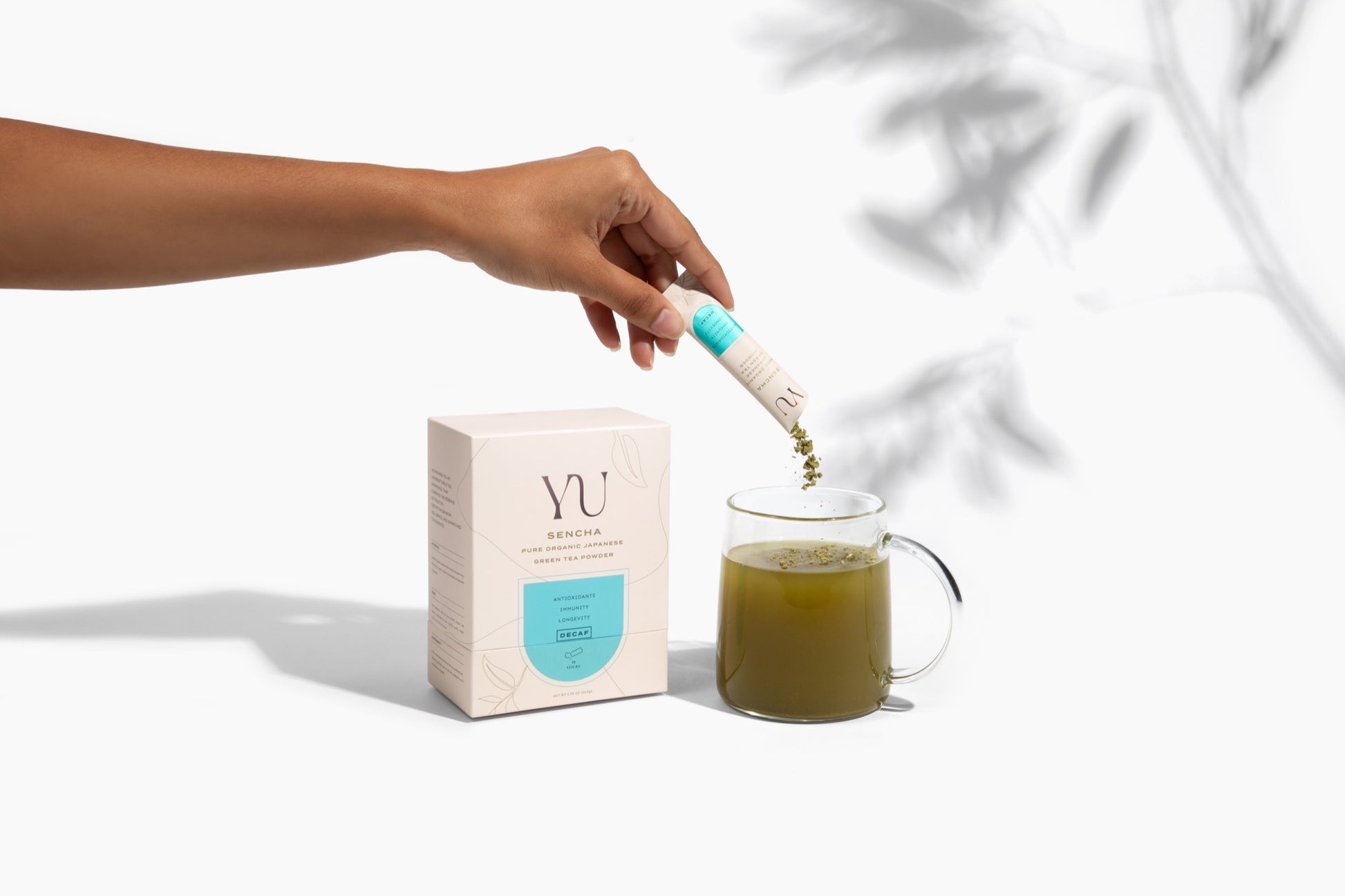 Yu Organic Decaf Sencha Stick Pour